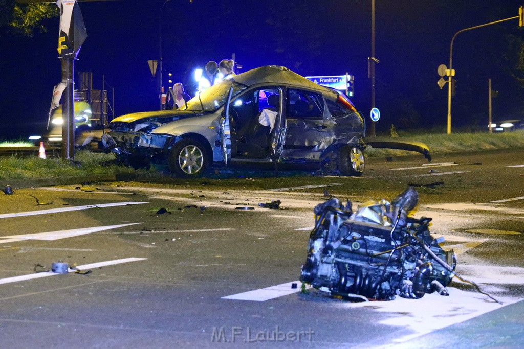 Schwerer VU Koeln Dellbrueck Bergisch Gladbacherstr Herler Ring P055.JPG - Miklos Laubert